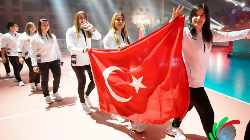 Denizlili sporcularında yer aldığı Türkiye Golbol Kadın Milli Takımı ilk kez dünya şampiyonu oldu