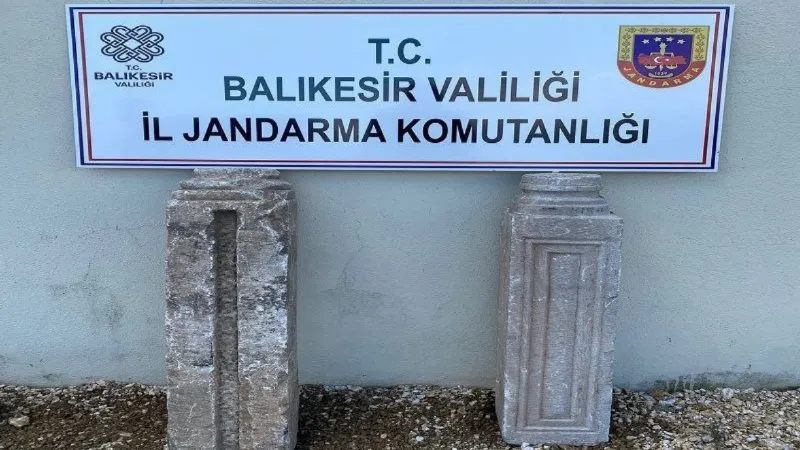 Balıkesir’de tarihi eser operasyonu