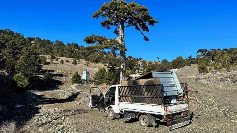 Maden ocağından hırsızlığa jandarmadan suçüstü