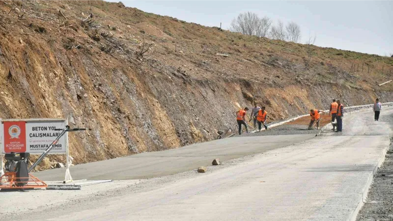 Samsun Büyükşehir Belediyesi 904 km yol yaptı