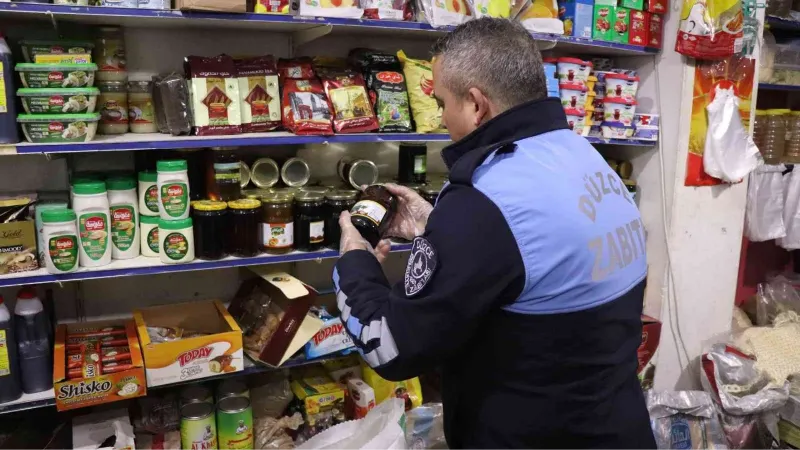 Zabıtadan tarihi geçmiş ürün denetimi