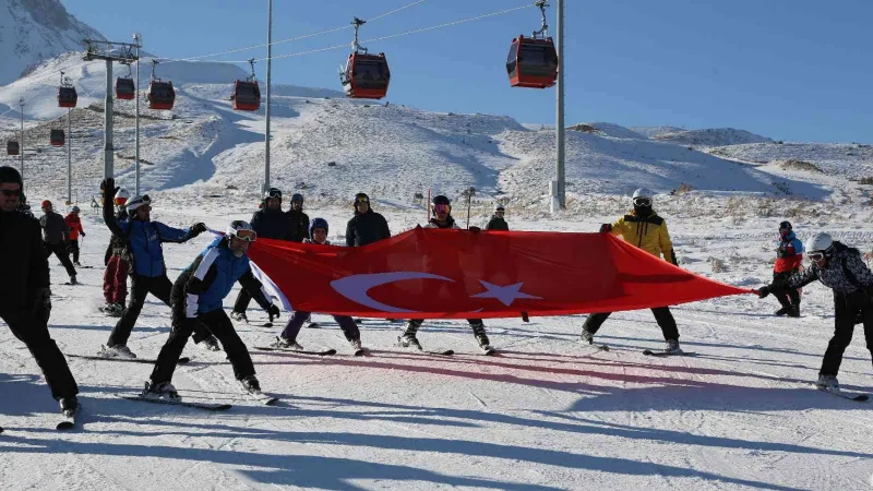 Kayak sezonunu açan Erciyes’e davet