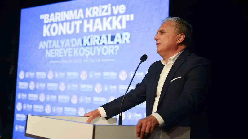 Başkan Uysal: “Konut herkesin hakkı”