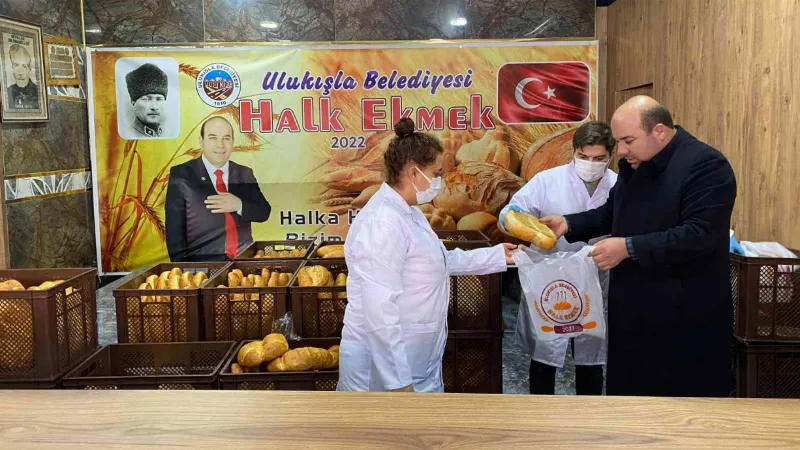 Ulukışla ilçesinde ekmek fırını açıldı