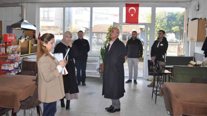 Saray’da "Dumansız Hava Sahası" denetimi gerçekleştirildi