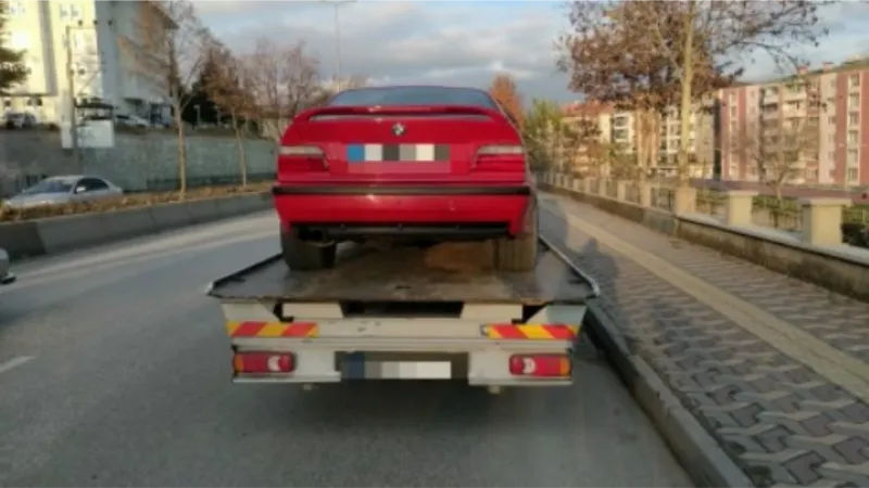 Gürültü kirliliğine sebep olan araçlara geçit verilmiyor