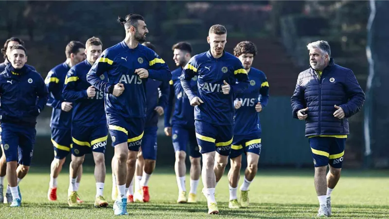 Fenerbahçe’de, Antalyaspor maçının hazırlıkları sürüyor