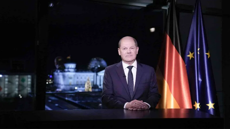 Almanya Başbakanı Scholz’den yeni yılda "enerji tasarrufu" çağrısı