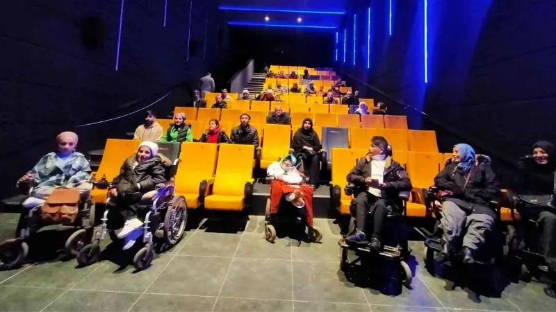 Batman’da engelli vatandaşlar sinemada ‘Buğday Tanesi’ filminde buluştu