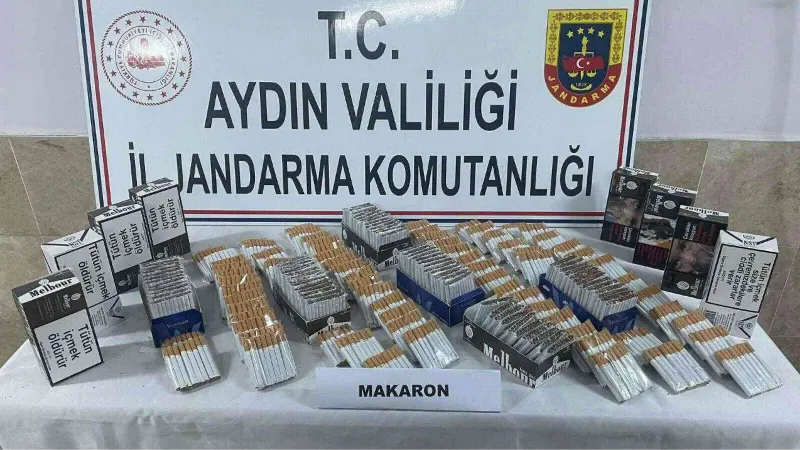 Nazilli’de kaçak sigara operasyonu