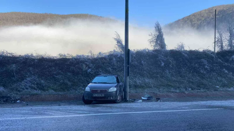 Otomobilin altında kalmaktan son anda kurtuldu