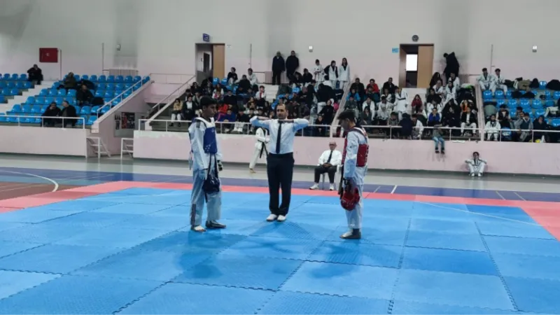 Taekwondo müsabakaları nefes kesti