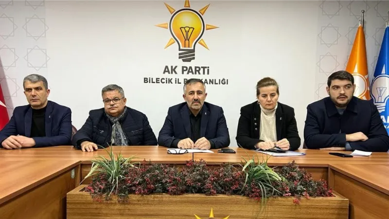AK Parti Bilecik il yönetim kurulu toplantısını gerçekleştirdi