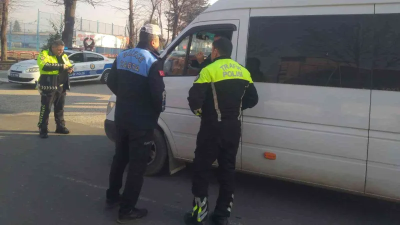 Güzergah ihlali yapanlara cezai işlem uygulandı