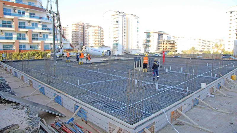 Mahmutlar Hüsnü Gönüllü Sağlık Ocağının temeli atıldı