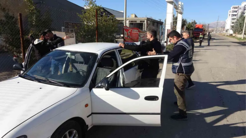 Küçük sanayi sitesinde asayiş uygulaması