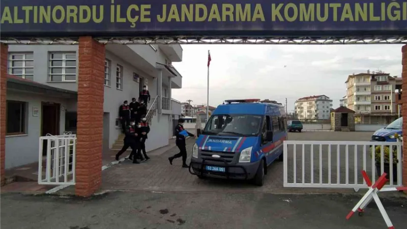 Ordu’da jandarma 1 yılda 7 binden fazla şüpheliyi yakaladı