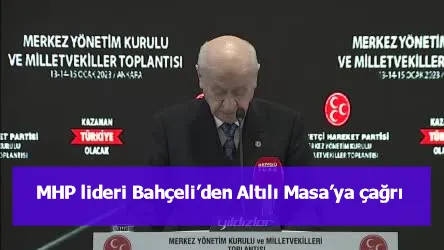 MHP lideri Bahçeli’den Altılı Masa’ya çağrı: “Cumhurbaşkanımız Recep Tayyip Erdoğan’ın etrafında tek yumruk olalım”