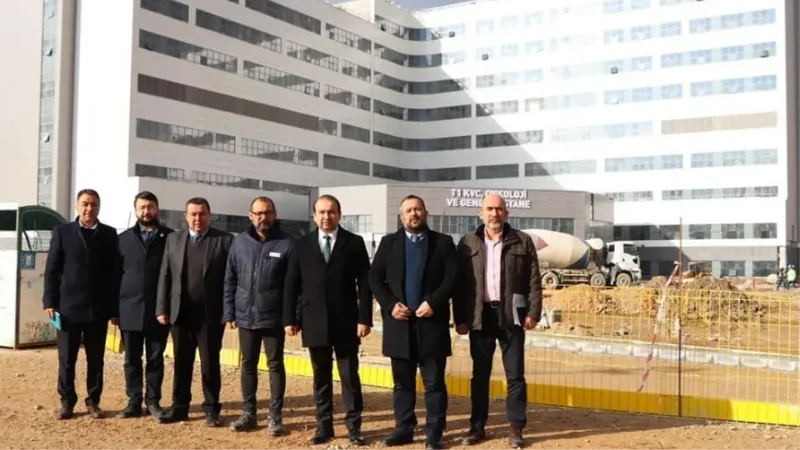 Kütahya Şehir Hastanesi inşaatında sona yaklaşılıyor