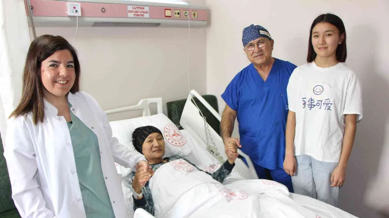 Kırgızistanlı hasta Amasya’da sağlığına kavuştu