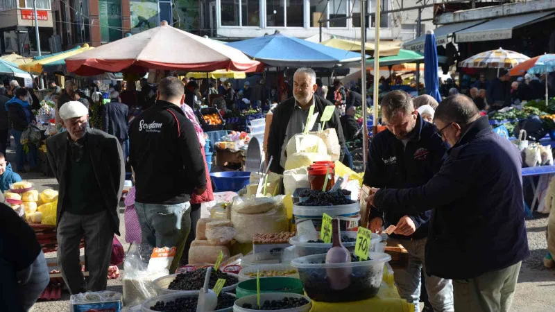 Ordu da semt pazarlarında yoğunluk