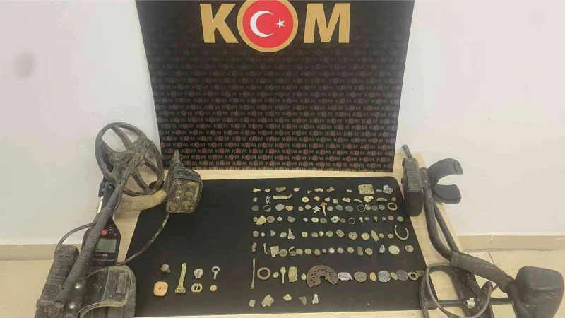 Keşan’da tarihi eser operasyonu