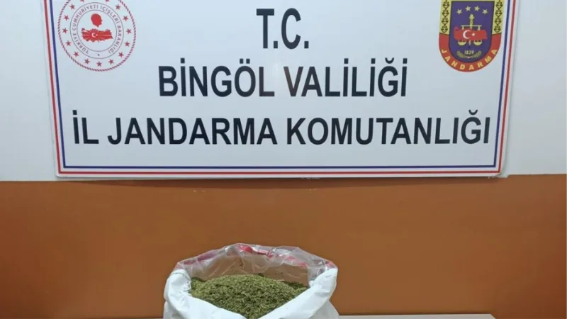 Bingöl’de uyuşturucu operasyonu: 3 tutuklama