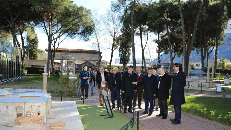 Ağrılı başkanlardan Şehzadelerpark’a övgü