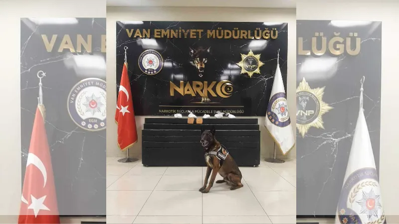 Van’da 3 kilo 600 gram uyuşturucu ele geçirildi