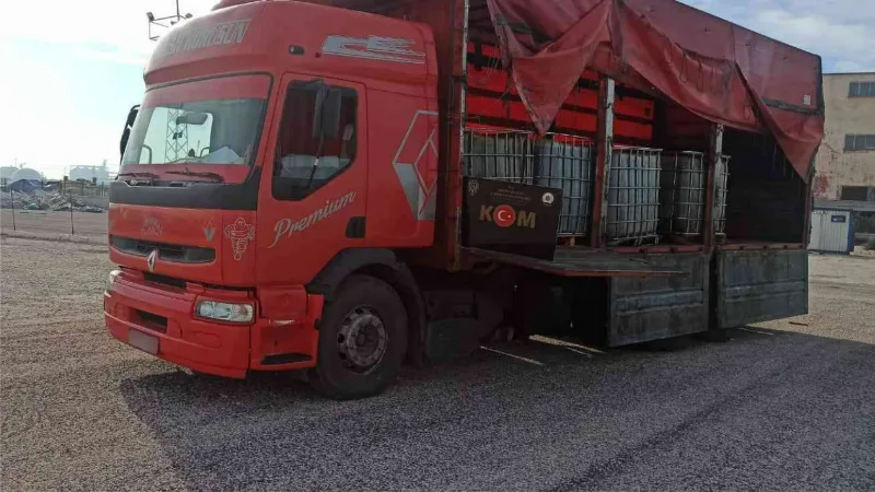 Konya’da 9 bin 800 litre kaçak akaryakıt ele geçirildi