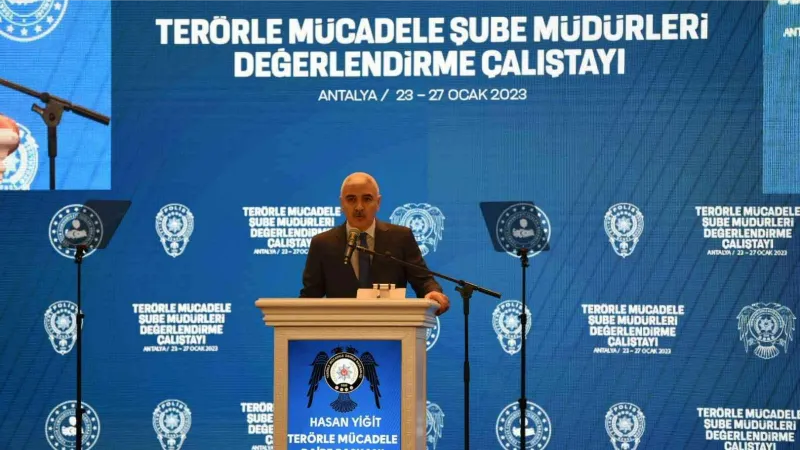 TEM Daire Başkanı Hasan Yiğit: "2022 yılında 19 canlı bomba yakalandı"