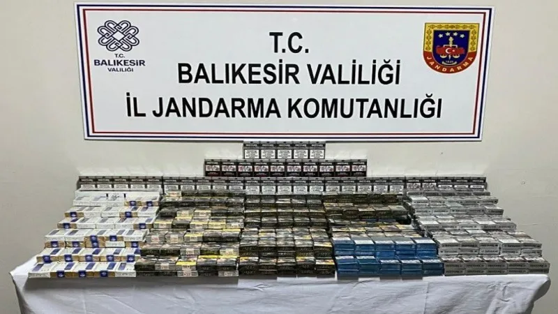 Bandırma’da tütün kaçakçılığı ve uyuşturucu madde imal ve ticaretine yönelik operasyon