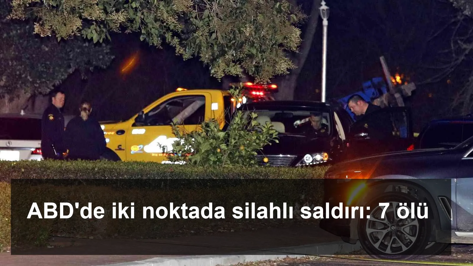 ABD'de iki noktada silahlı saldırı: 7 ölü