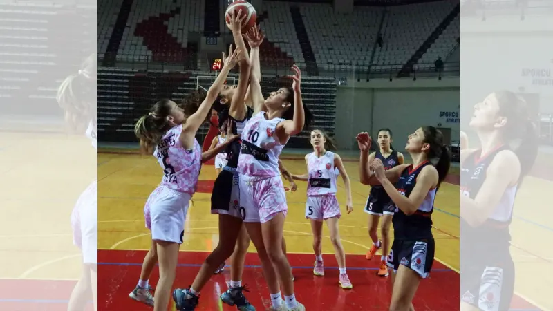 Kepez’in uzun kızları Antalya şampiyonu oldu