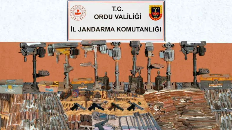 Ordu’da jandarmadan kaçak silah operasyonu: 9 şüpheli yakalandı