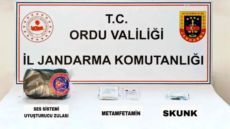 Ordu’da narkotik operasyonunda 1 kişi tutuklandı