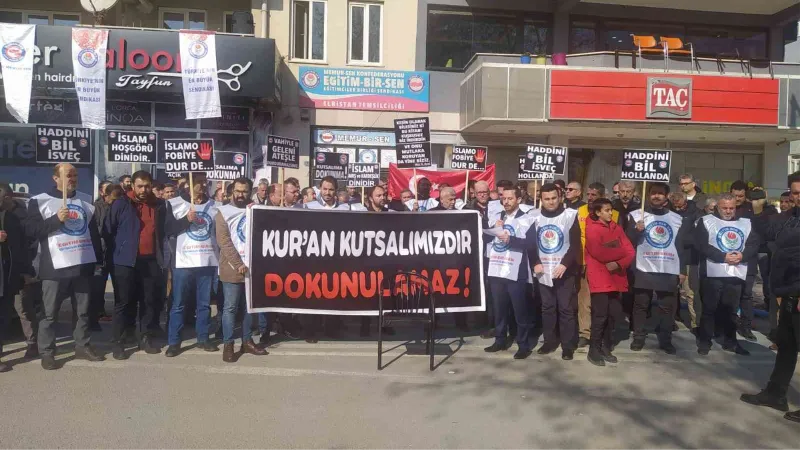 İsveç’te Kur’an-ı Kerim yakılmasına  tepkiler sürüyor