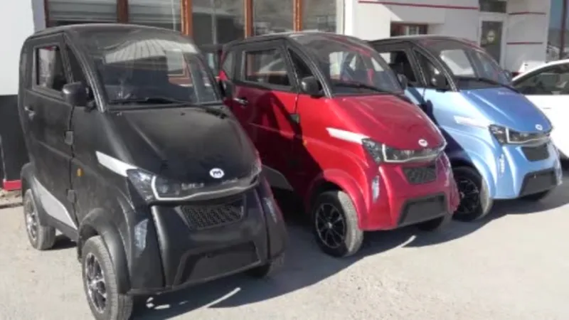 Niğde’de 3 kişilik elektrikli araç üretiliyor