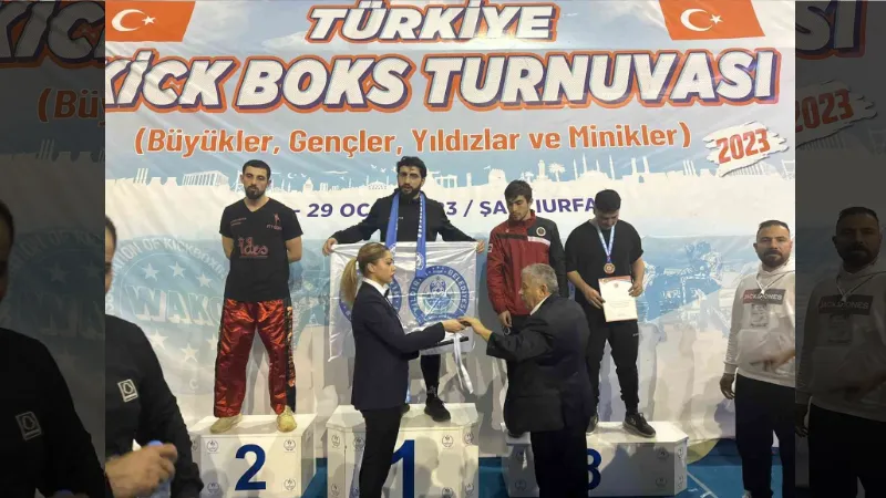 Türkiye Kick Boks Turnuvası’nda Yıldırım rüzgarı