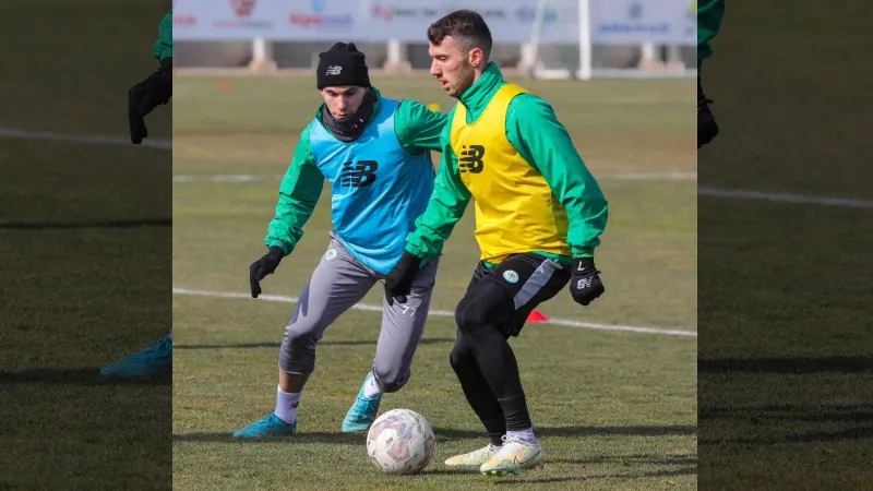 Konyaspor’da Başakşehir maçı hazırlıkları devam ediyor