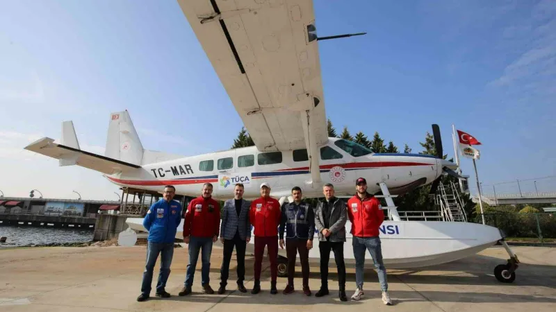 Kocaeli’nin deniz uçağı artık tüm Marmara’yı denetleyecek