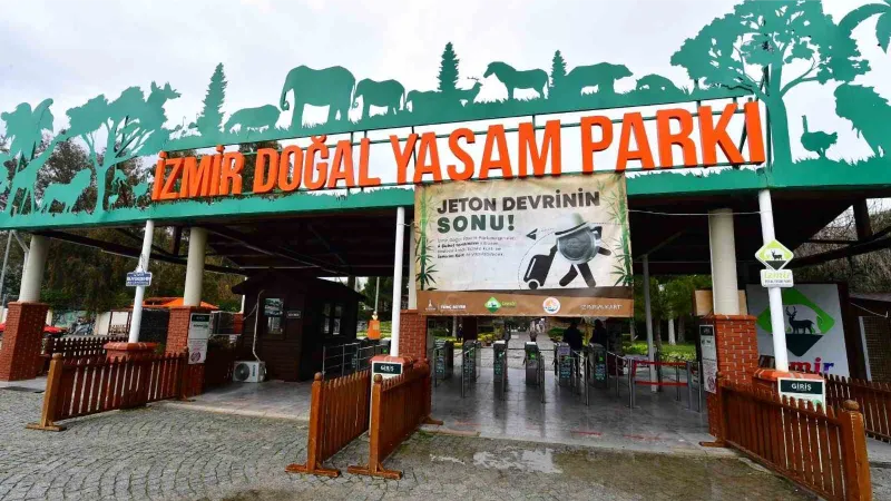 İzmir Doğal Yaşam Parkı’nda jetonla giriş dönemi bitiyor