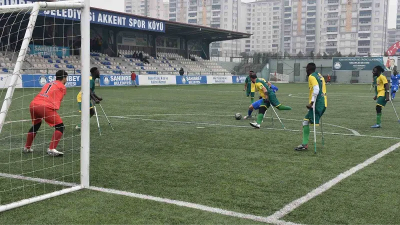 Şahinbey Ampute’den yürekleri ısıtan skor