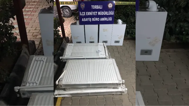 Kombi ve kalorifer hırsızları kıskıvrak yakalandı