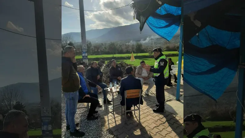 Aydın’da traktör sürücüleri bilgilendirildi