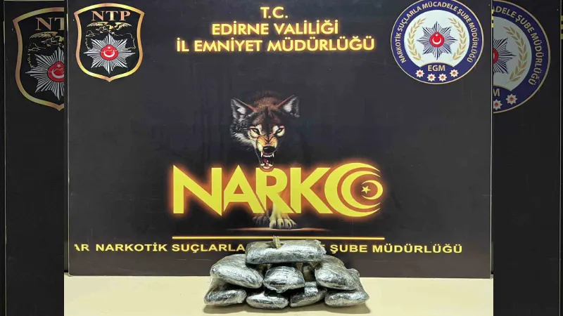 Kapıkule’de uyuşturucu operasyonu: 2 şahıs gözaltına alındı