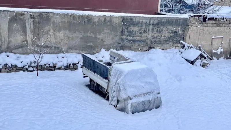 Ağrı, beyaz örtüsüyle göz kamaştırdı