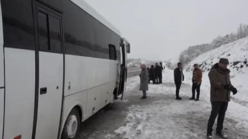 Yolda kalmaları kar özlemini gidermelerine engel olmadı