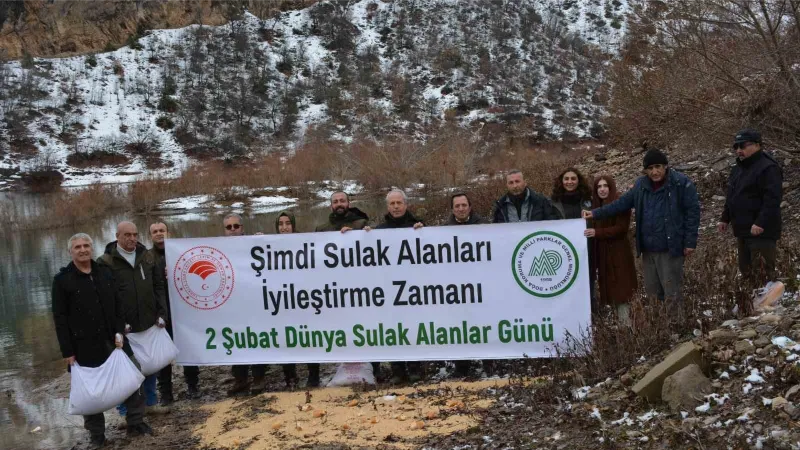 Tunceli’de 2 Şubat Dünya Sulak Alanlar Günü etkinliği