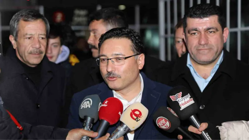 Vali Çiçek: "Kazanmak Kayserispor’a yakışıyor"